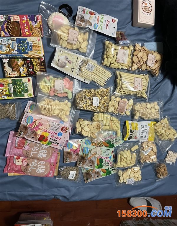金丝熊花枝鼠粮食零食分装～