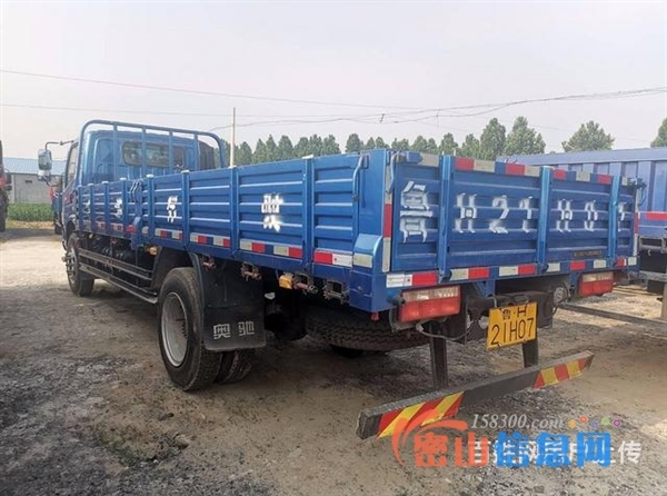 二手奥驰大黄牌小货车 5.8米奥驰平板车 国五