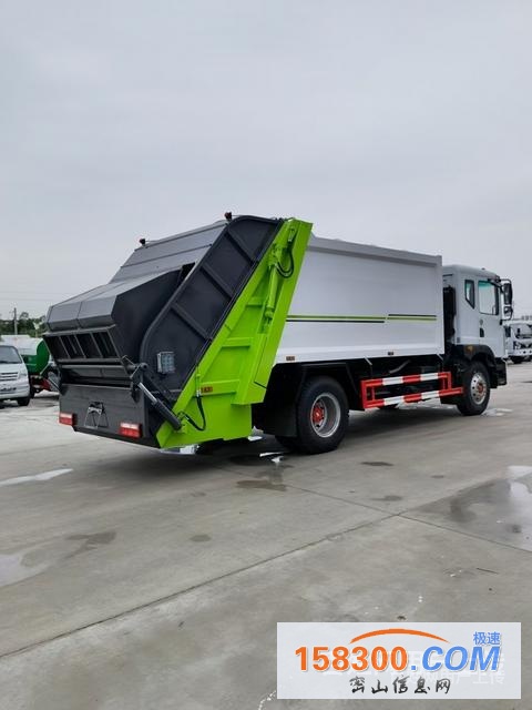 国六多利卡12方14方后装式压缩垃圾车 厂家在哪里